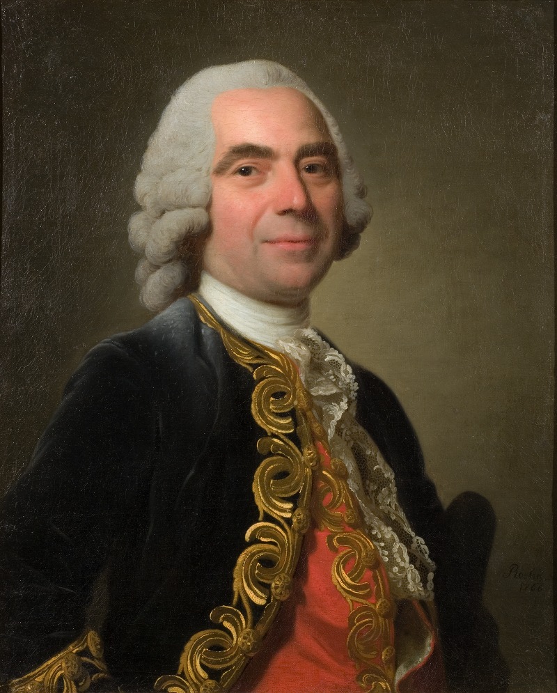 Alexander Roslin - Portrait of a Cavalier