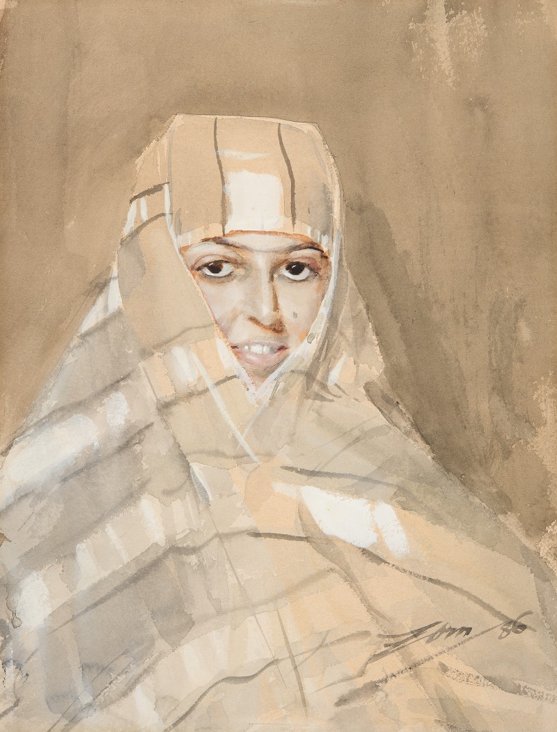 Anders Zorn - Bedouin Girl