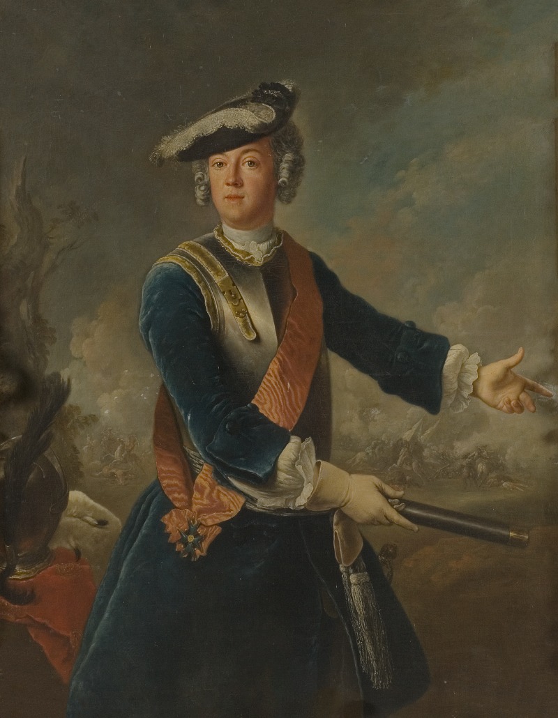 Antoine Pesne - August Vilhelm, 1722-1758, Prince of Prussia