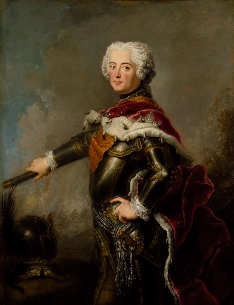 Antoine Pesne - Portrait of Frederick II of Prussia (1712-1786)