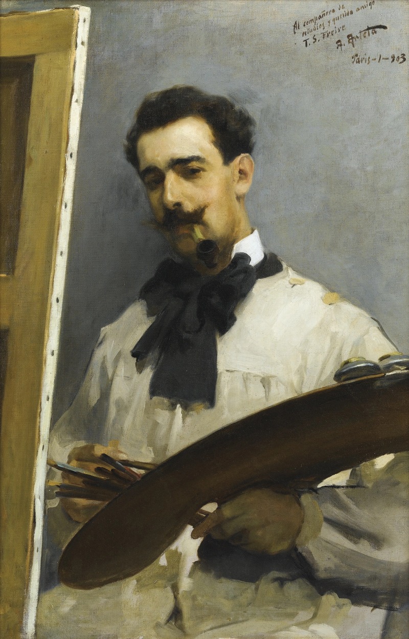 Aurelio Arteta - Portrait d’un peintre