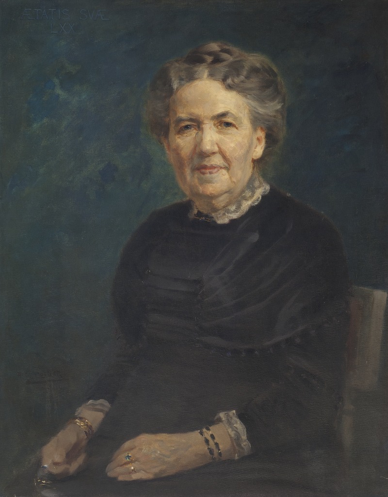 Axel Jungstedt - Sofia Lovisa Gumælius, 1840-1915, managing director, businesswoman