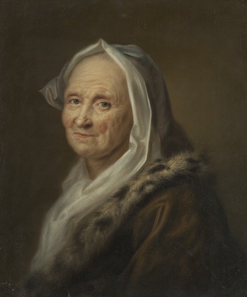 Balthasar Denner - Portrait of an Old Lady
