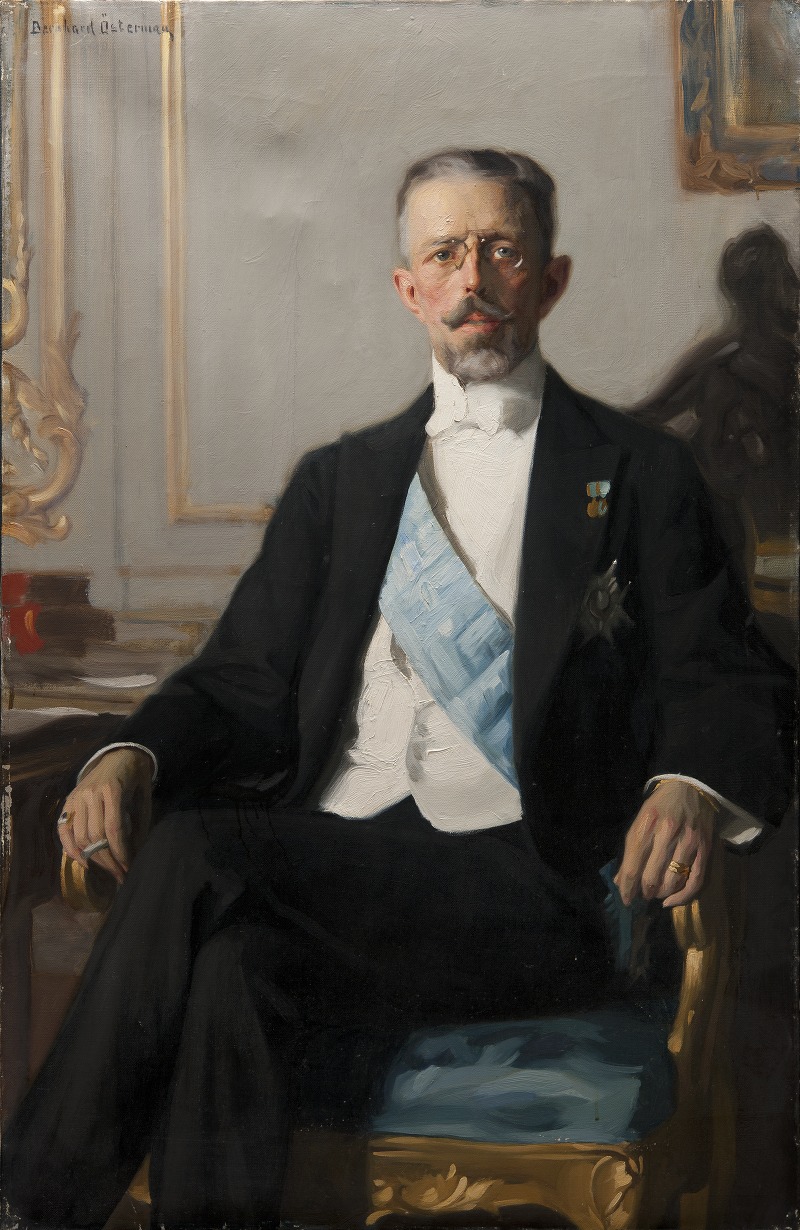 Bernhard Österman - Gustav V (1858-1950), Crown Prince of Sweden and Norway, King of Sweden