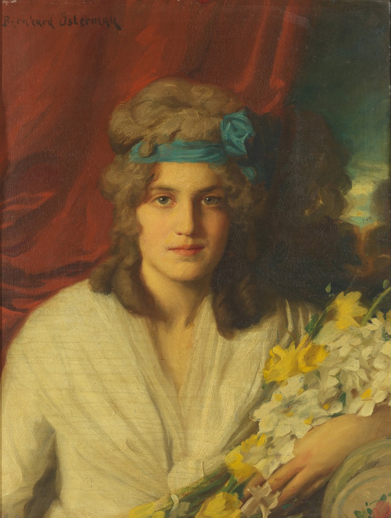 Bernhard Österman - Portrait of a woman