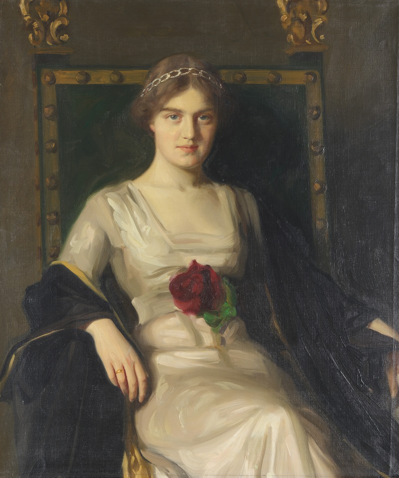 Bernhard Österman - Portrait of Princess Maria Pavlovna of Russia