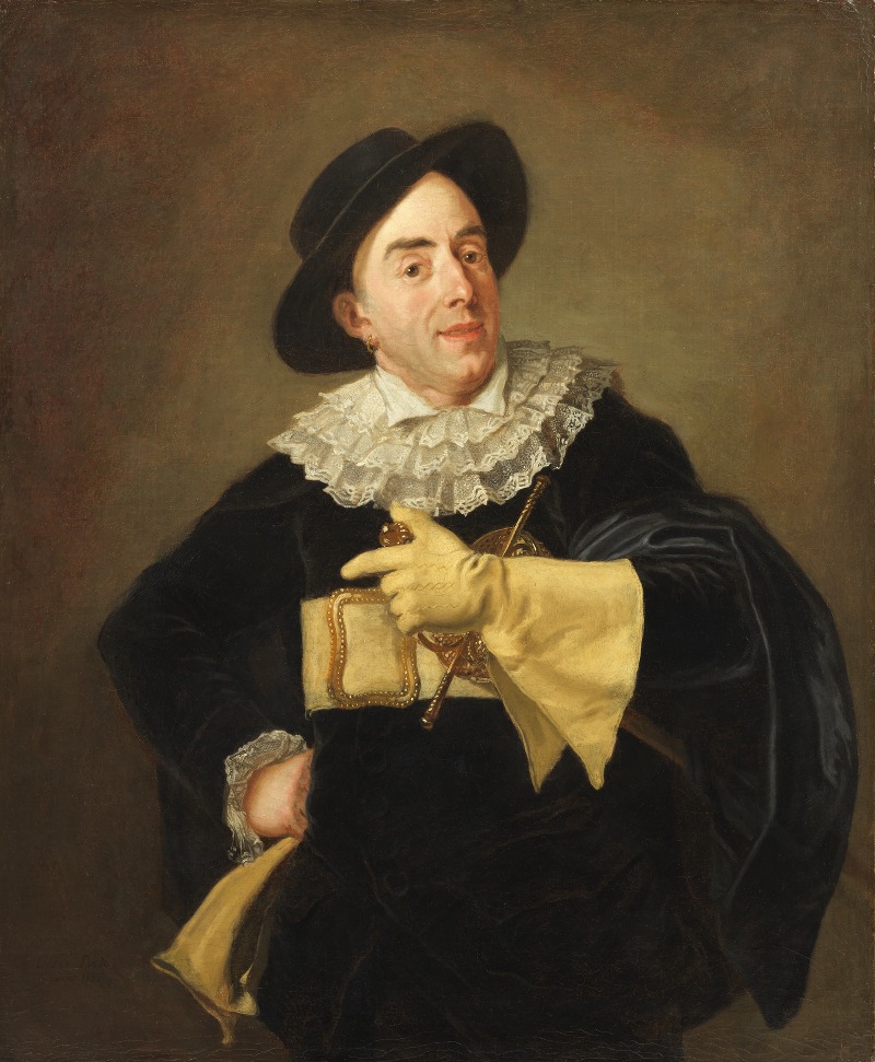 Carl Frederik von Breda - Portrait of the Actor Saint-Ange