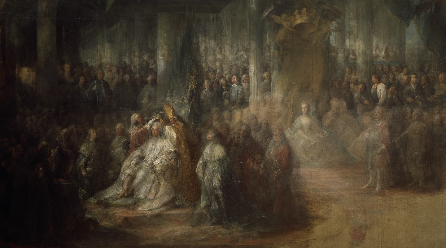 Carl Gustaf Pilo - Coronation of Gustav III