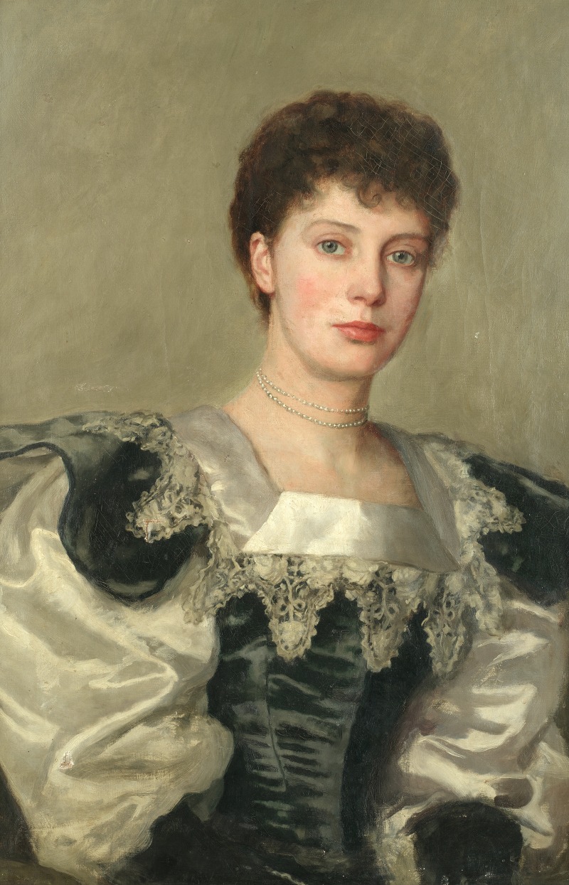 Charles Haigh-Wood - Portrait of Mrs. Charles Haigh-Wood