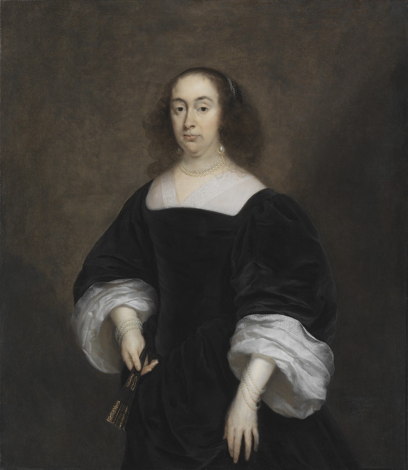 Cornelis Jonson van Ceulen - Elisabeth Vivien