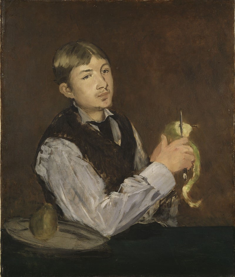 Édouard Manet - Young Boy Peeling a Pear