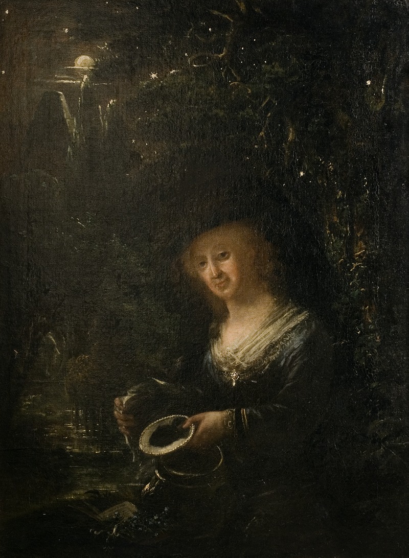 Elias Martin - Maria Gyllenstierna of Lundholm (1716-1783), baroness