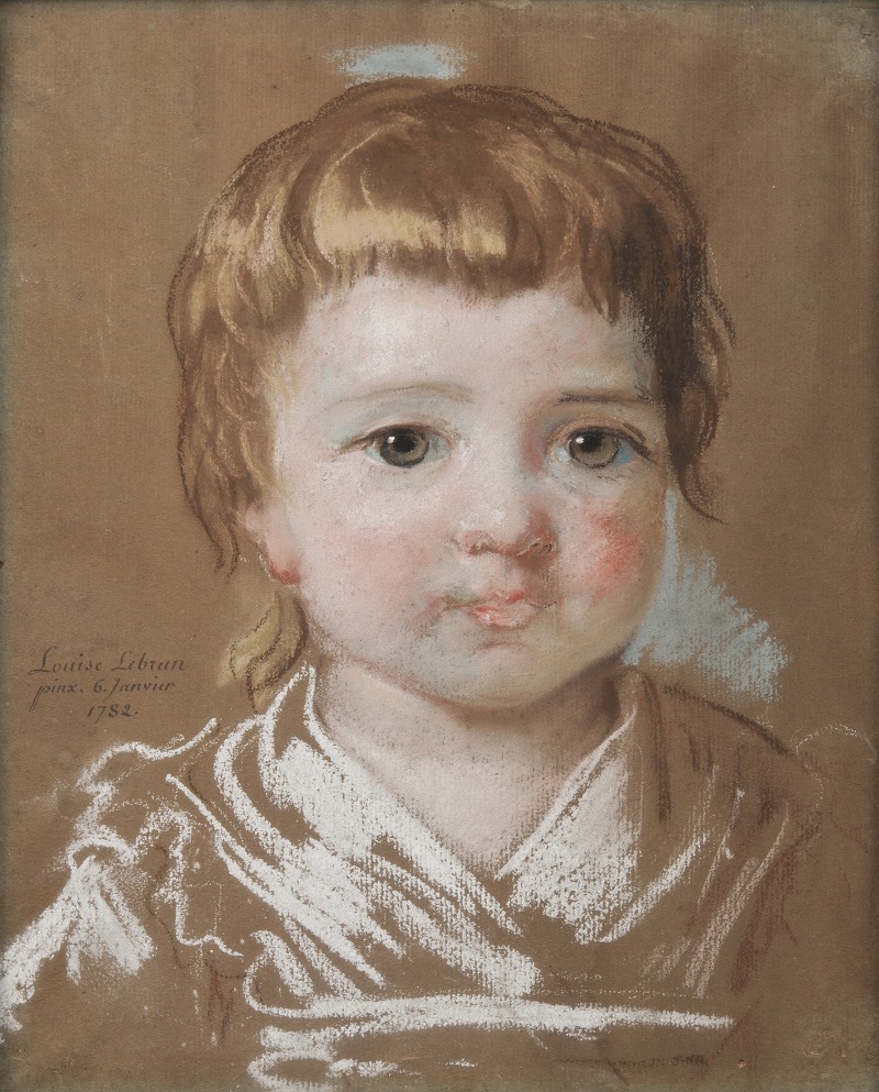 Elisabeth Louise Vigée Le Brun - Jeanne Julie Louise Lebrun, the Artist’s Daughter, Two Years Old