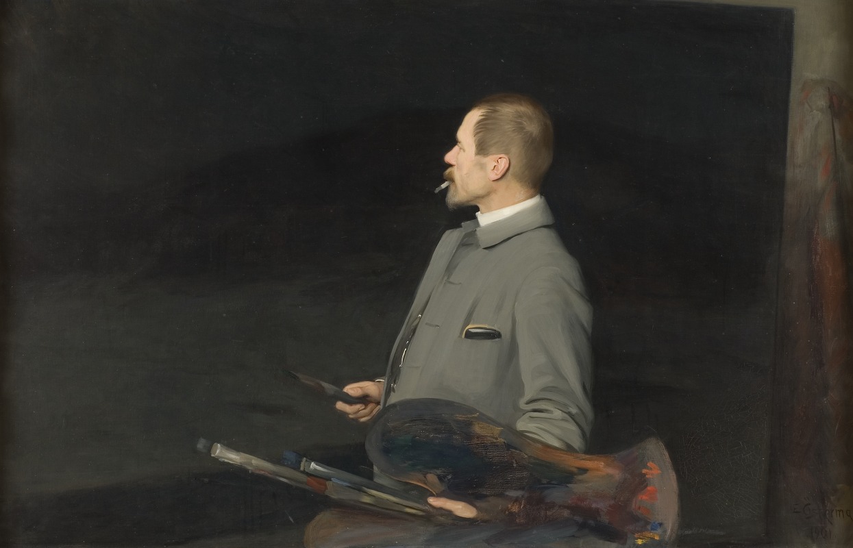 Emil Österman - Edvard Rosenberg, the Artist