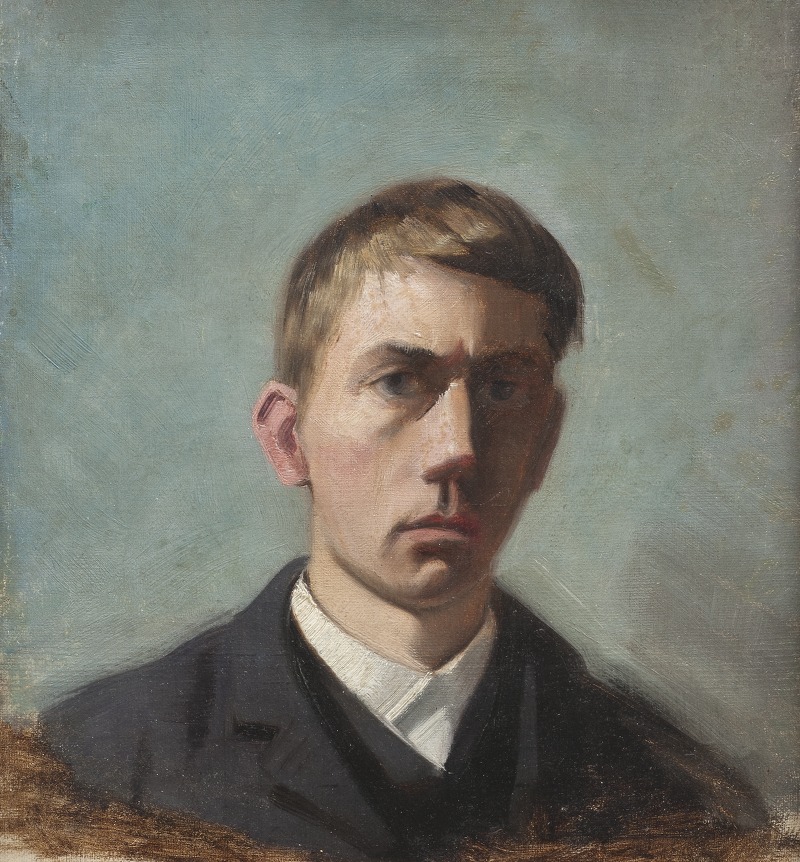 Eugène Jansson - Self-portrait