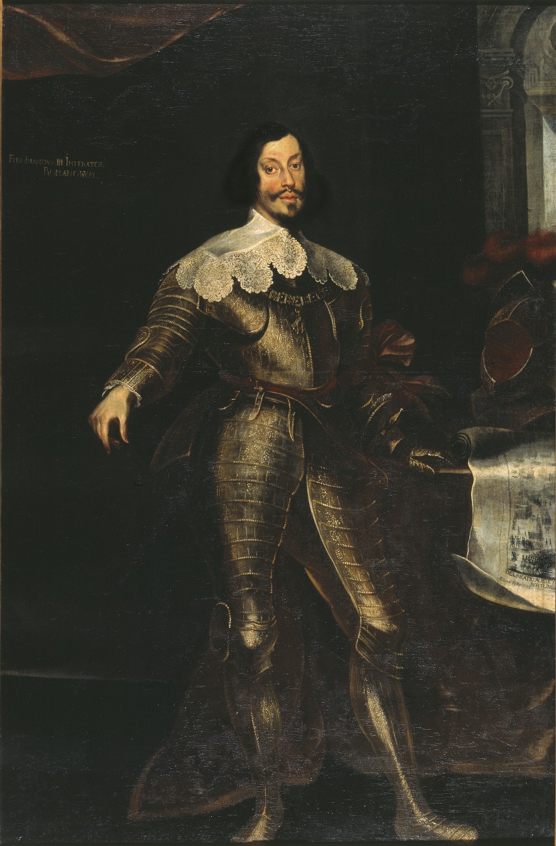 Ferdinand III (1608-57) Holy Roman Emperor by Frans Luycx - Artvee