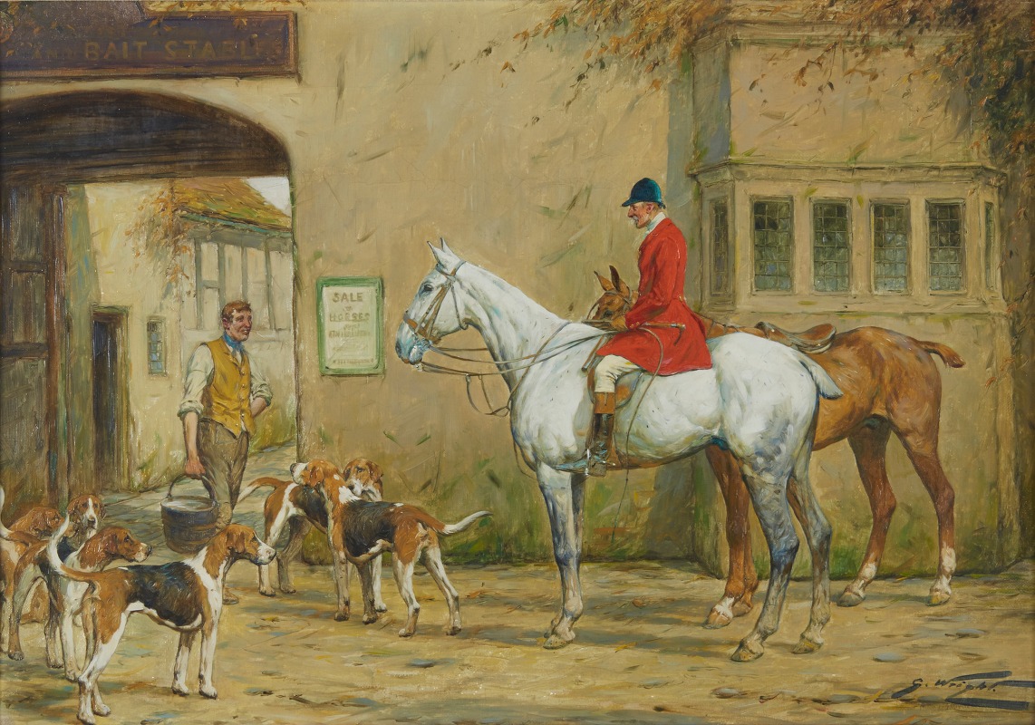 George Wright - At the stable