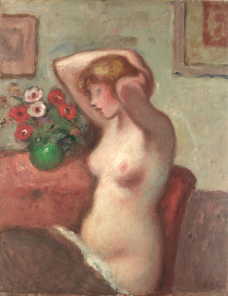 Georges d'Espagnat - Seated nude