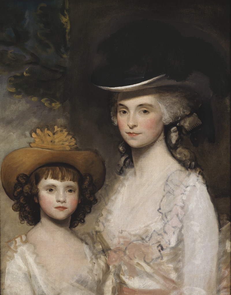 Gilbert Stuart - Mrs. Blades and her Daughter