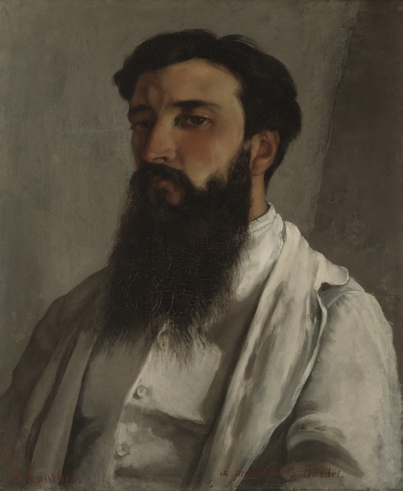 Gustave Courbet - Portrait of Jules Bordet