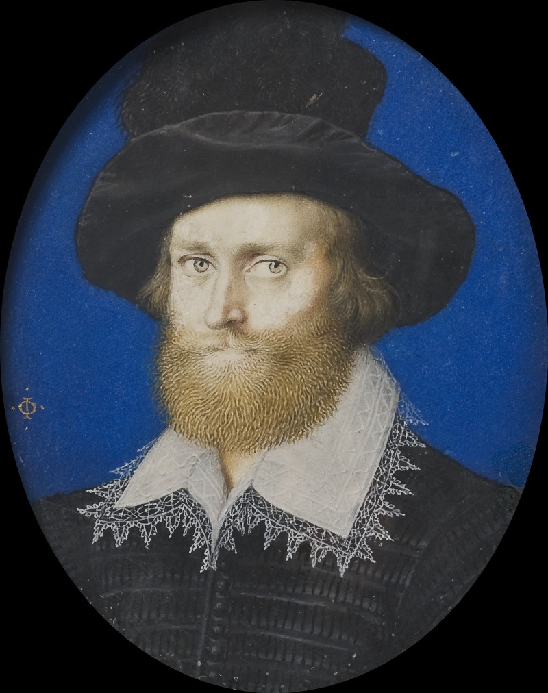 Isaac Oliver - Admiral George Clifford (1558-1605), 3rd earl of Cumberland