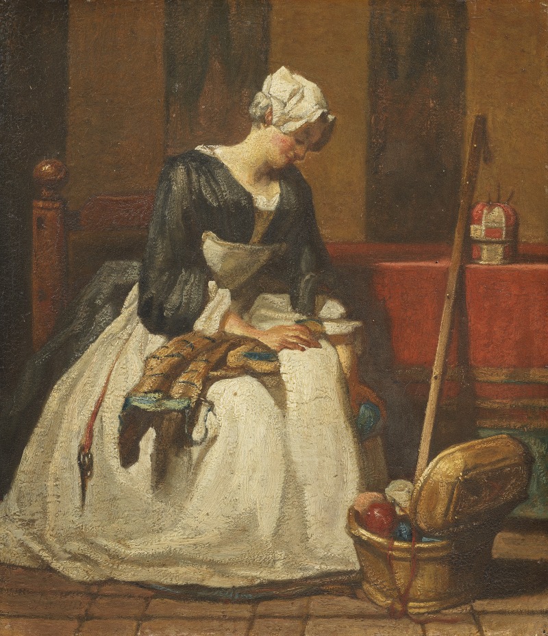Jean Siméon Chardin - The Embroiderer