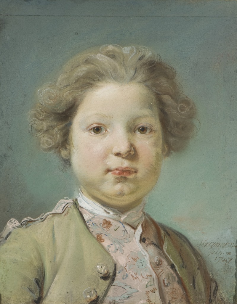 Jean-Baptiste Perronneau - Portrait of a Boy