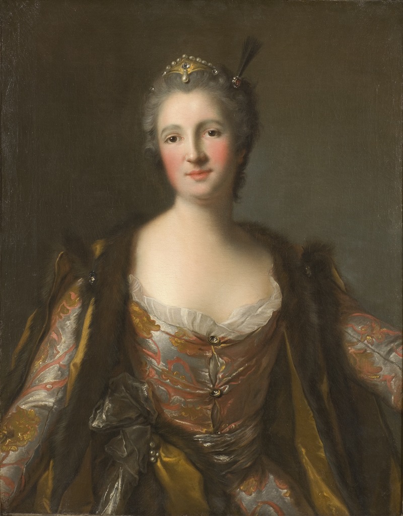 Jean-Marc Nattier - Marquise de Broglie (1718-1777) as Sultana