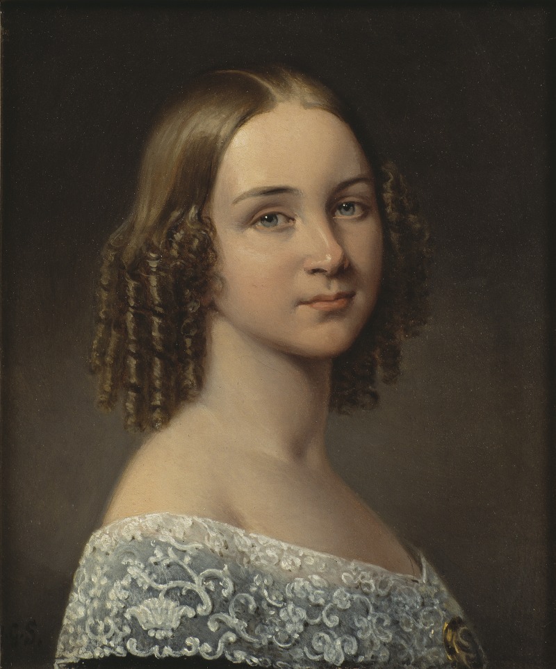 Johan Gustaf Sandberg - Jenny Lind (1820-1887), singer, married to pianist Otto Goldschmidt