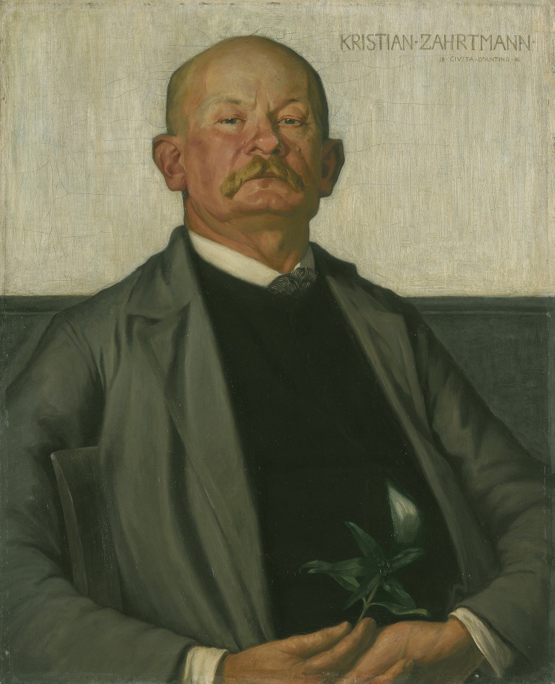 Johan Rohde - Kristian Zahrtmann,the Danish Painter