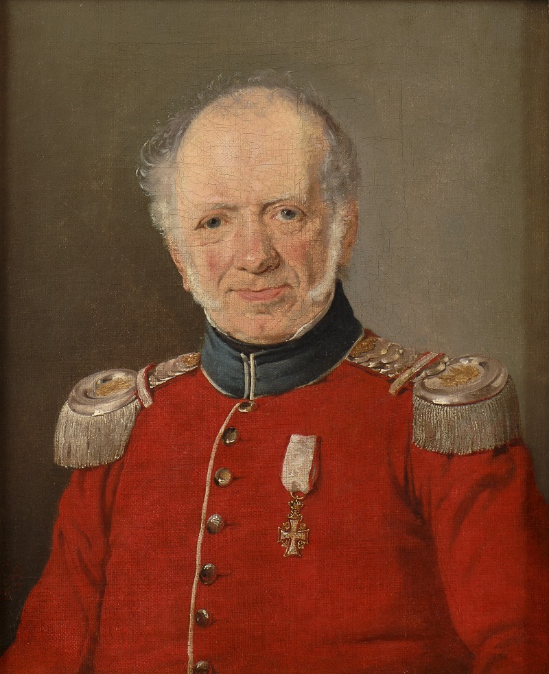 Jørgen Roed - Portrait of Colonel von Darcheus