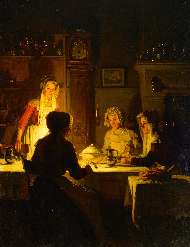 Joseph Bail - The evening meal