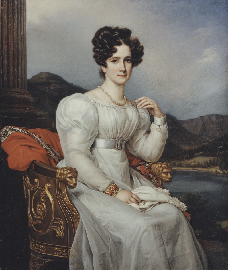 Joseph Karl Stieler - Fredrika Dorotea Vilhelmina, 1781 – 1826, Queen of Sweden