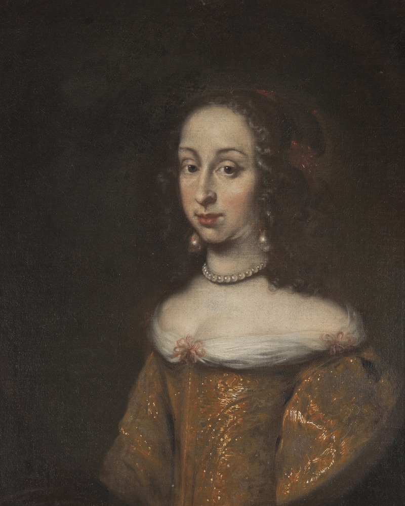 Jürgen Ovens - Hedvig Eleonora, 1636-1715, prinsessa av Holstein-Gottorp, drottning av Sverige