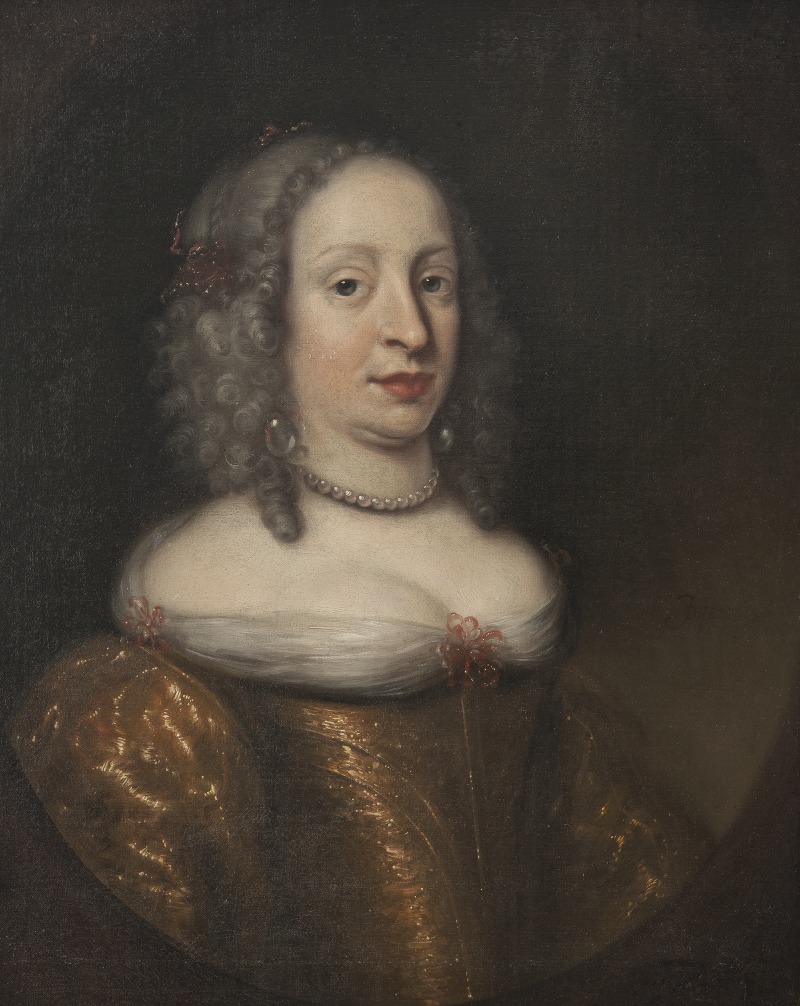 Jürgen Ovens - Magdalena Sibylla, 1631-1719, prinsessa av Holstein-Gottorp