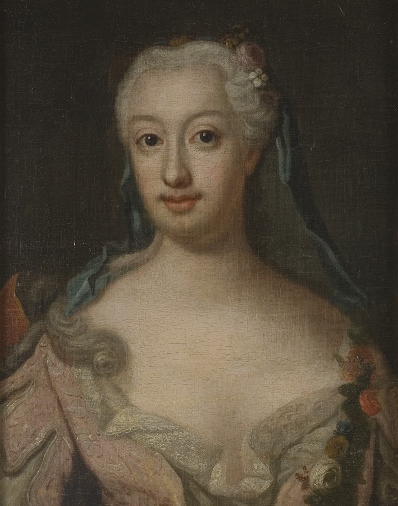 Lorens Pasch the Elder - Unknown woman, member of the Reuterholm family