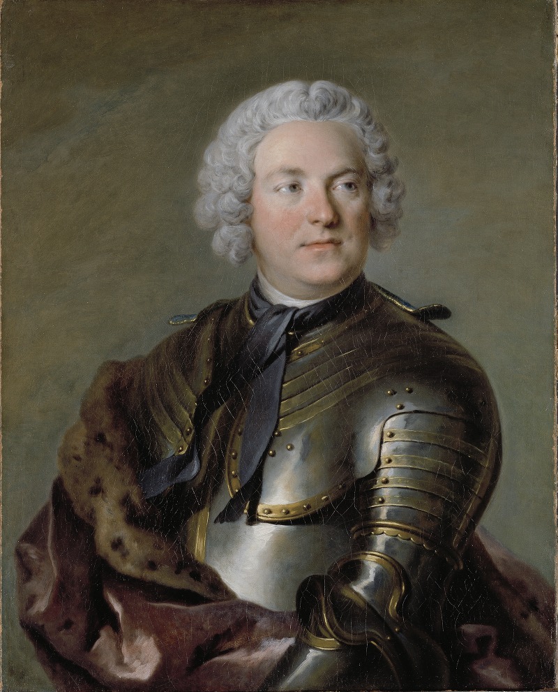 Louis Tocqué - Count Carl Gustaf Tessin