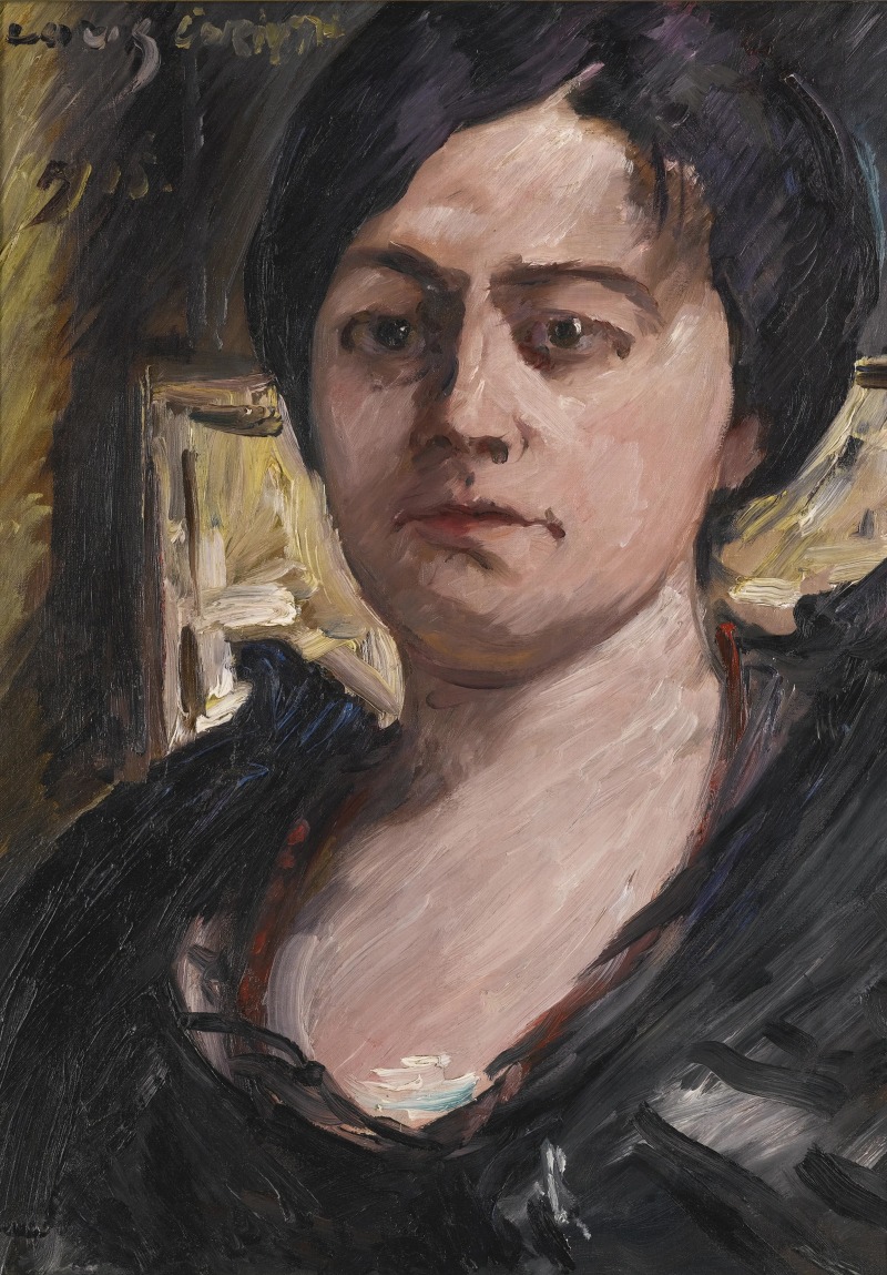 Lovis Corinth - Portrait of Charlotte Corinth
