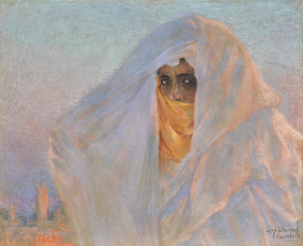 Lucien Lévy-Dhurmer - Lady of Marrakech