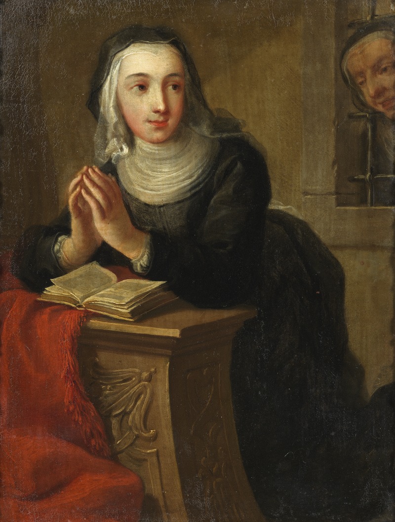 Martin van Meytens - Kneeling Nun