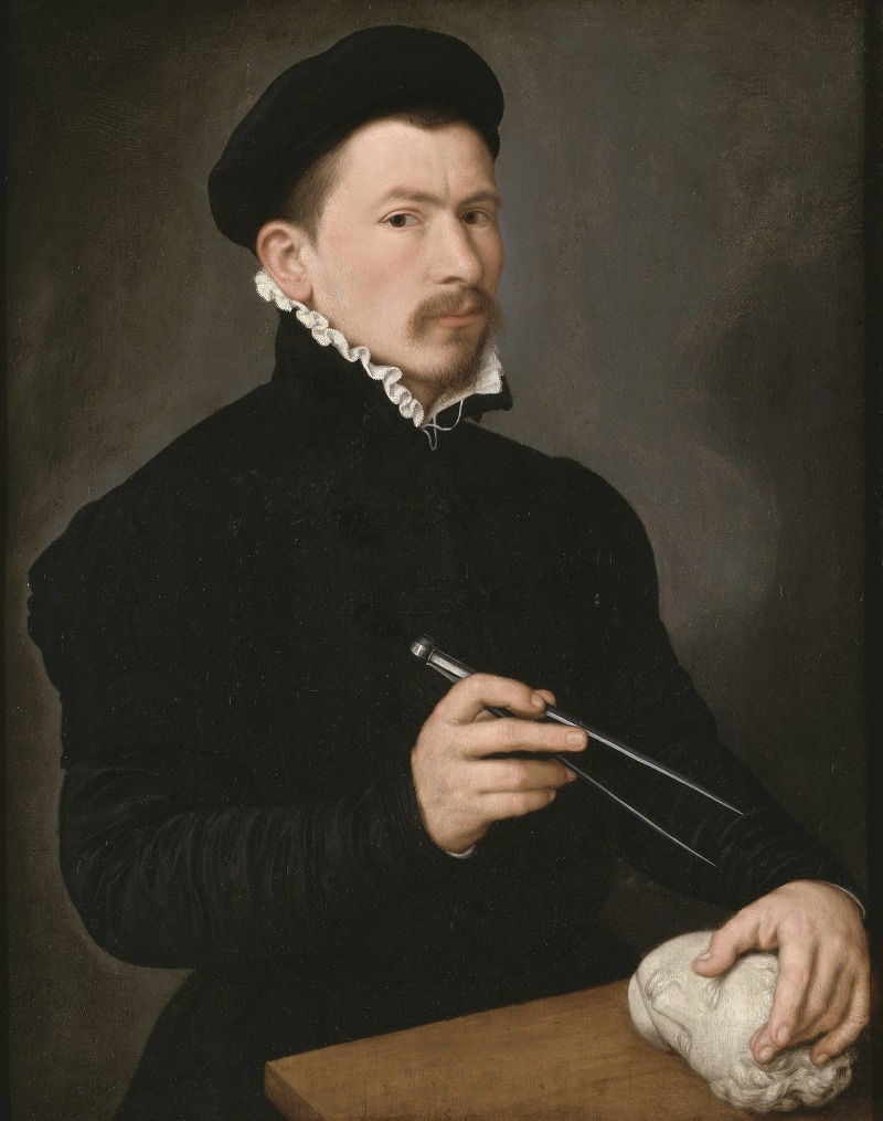 Nicolas Neufchâtel - Portrait of a sculptor