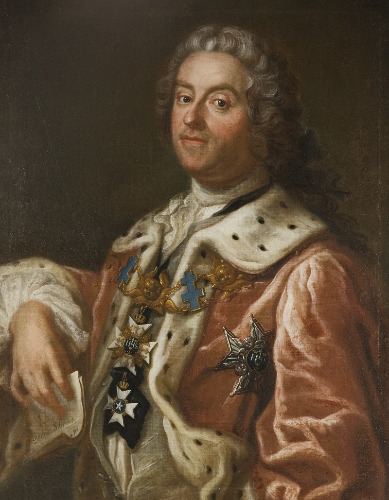 Olof Arenius - Carl Gustaf Tessin, 1695-1770