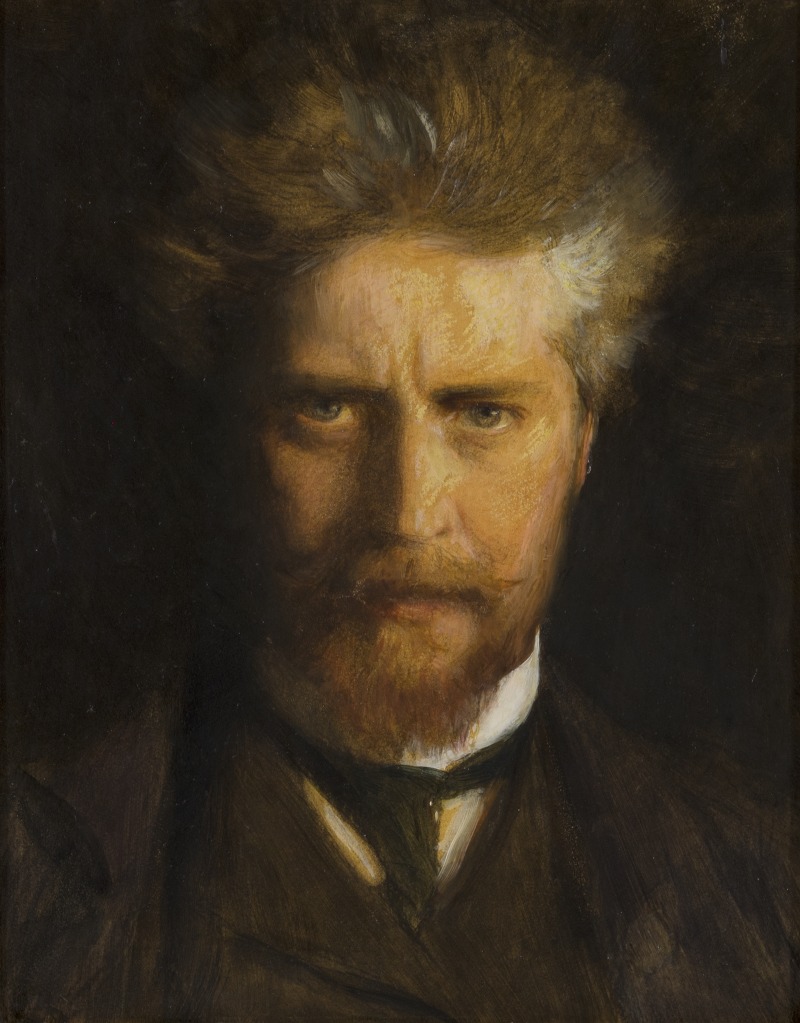 Oscar Björck - Self-portrait
