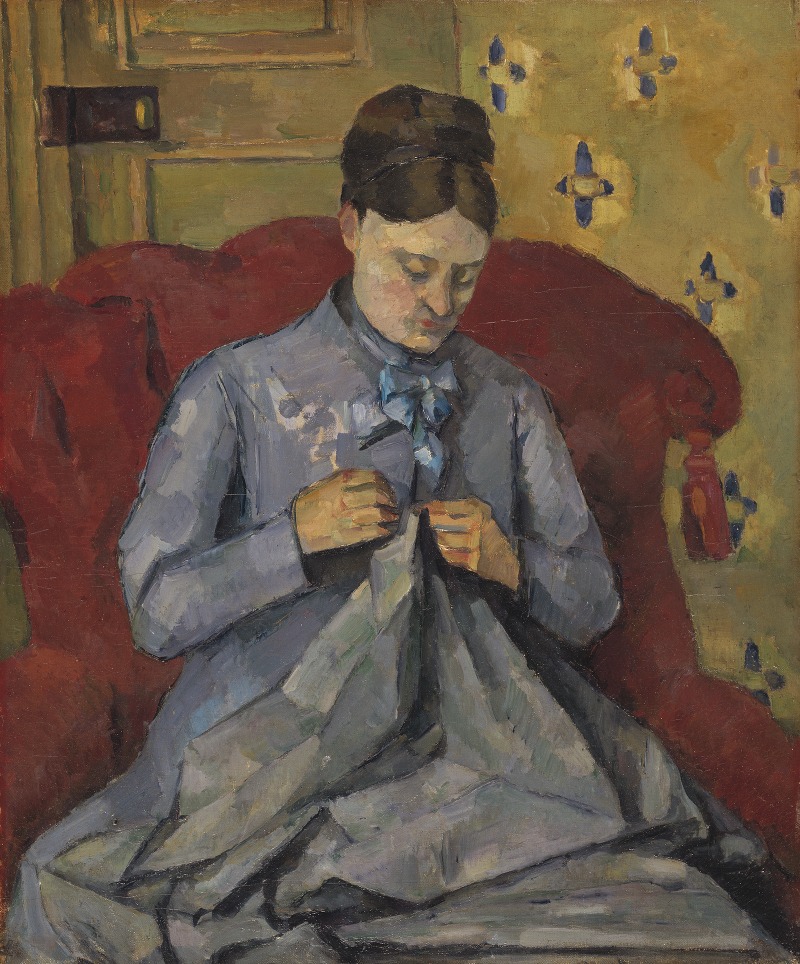 Paul Cézanne - Portrait of the Artist’s Wife