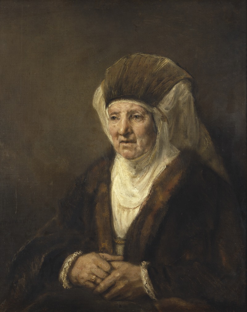 Rembrandt van Rijn - Portrait of an Old Woman
