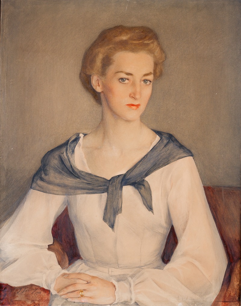 Saveli Abramovich Sorin - Portrait of Princess Irina Obolensky