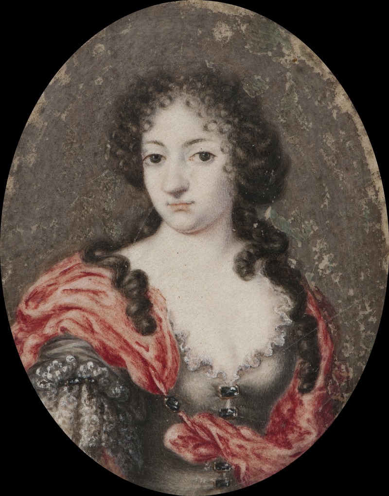 Ulrika Eleonora of Denmark - Self-portrait