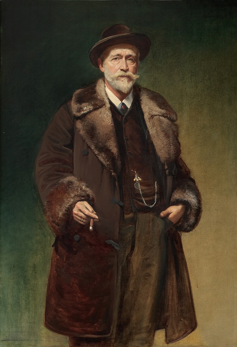 Adolf Pirsch - Portrait of Heinrich August Schwach