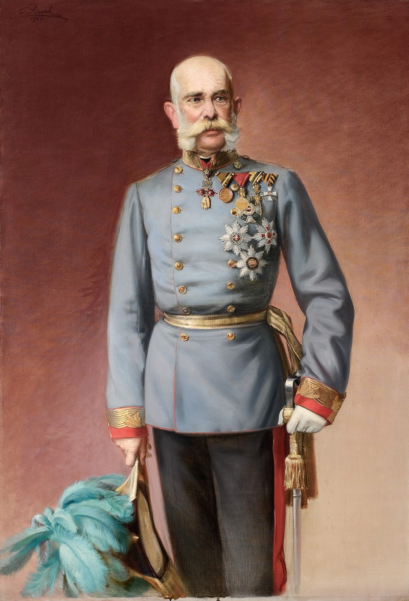Adolf Pirsch - Portrait of Franz Joseph I