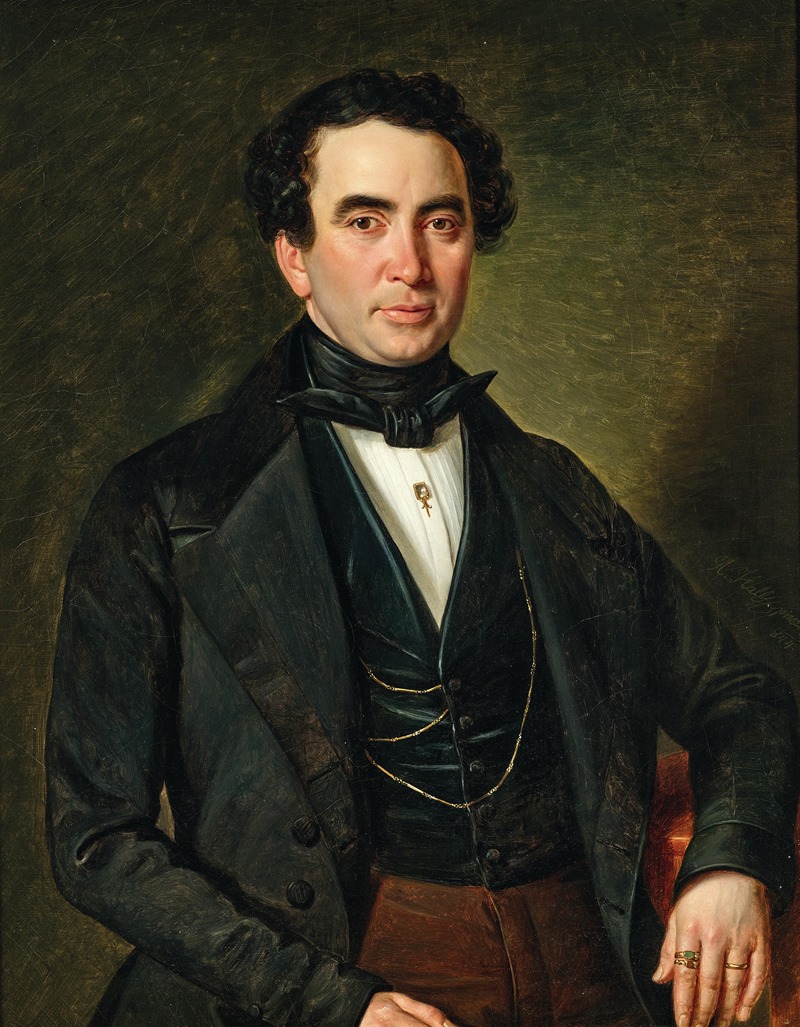 Andreas Hall - Portrait of a gentleman